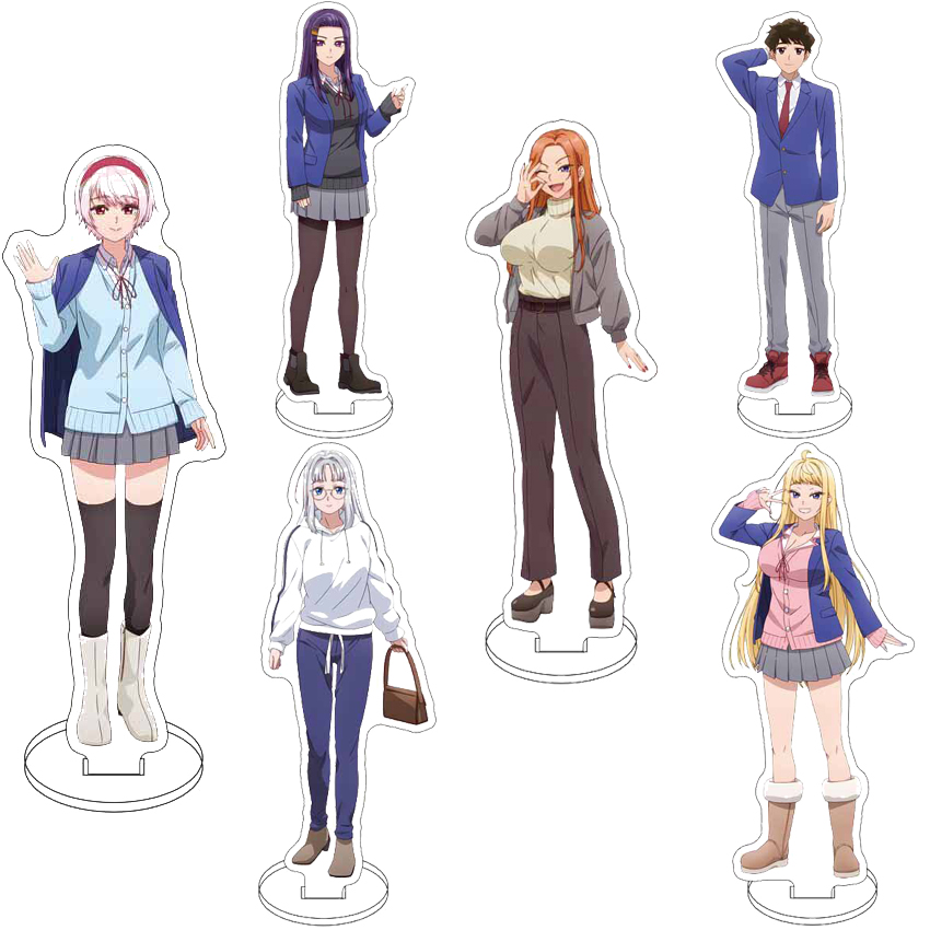 16CM Acrylic Figure Stand Anim - Anime Merchandise Collection 评论和价格